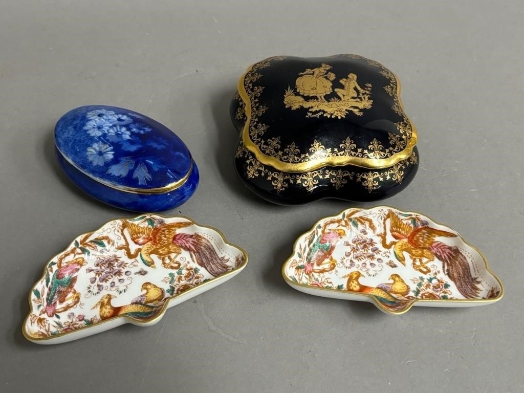 Collection of Porcelain Jewelry/Trinket Dishes