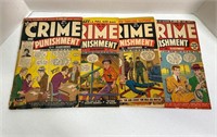 Crime and Punishment (4) Comic Books 1949-50