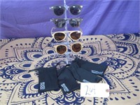 Lot Of 4 Various Bertha Designer Sun Glasses