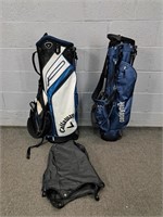 2x The Bid Callaway & Caddytek Golf Bags