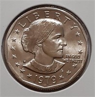 SUSAN B ANTHONY DOLLAR-1979-D