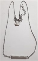 WHBM SILVERTONE NECKLACE