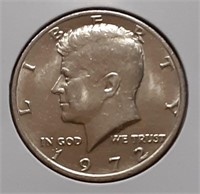 KENNEDY HALF DOLLAR-1972-P