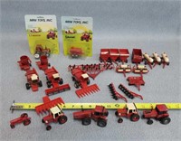 25- 1/64 IH Tractors, Impl., Combines & 1-