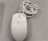 4D Wheel Scroll Optical Mouse /white