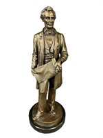 LARGE BRONZE STATUE OF ABRAHAM LINCOLN