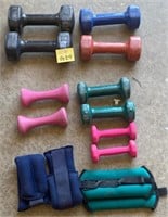J - LOT OF FREE WEIGHTS (G29)