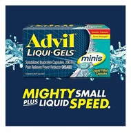 Advil Liqui-gel Mini's 160+20ct Bonus