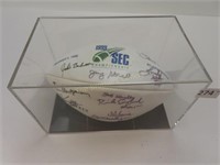 1999 SEC Championship Football 12 Autographs