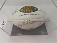 1998 SEC Championship Football, 10 Autographs