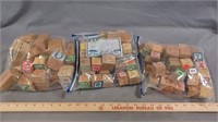 3 Bags of Toy Wooden Blocks