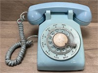 Bell Systems Blue Teal Rotary Phone