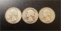1942-P/D/S U.S. Quarters