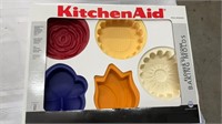 Kitchen Aid Silicone molds and stone ware