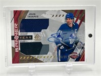 John Tavares /25 Autographed Patch Hockey Card