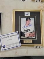 SANDY KOUFAX SIGNED PHOTO