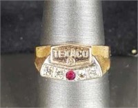 14KT Texaco Retirement Ring
