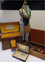 Jewelry Holder and Boxes