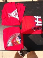 3 St Louis Cardinals Championship Shirts