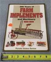 300 Yrs. Farm Implements Book