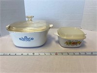 Misc Corning ware with lids