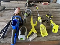 Kobalt & Ryobi Battery Lawn Tools