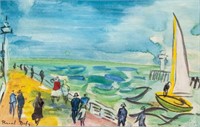 RAOUL DUFY French 1877-1953 Gouache on Paper