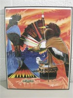 11" x 14" Framed Francis Begay 1991 Print