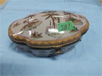 Ceramic jewelery box