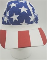 2 US Flags Theme Brief Style Beach / Summer P Cap