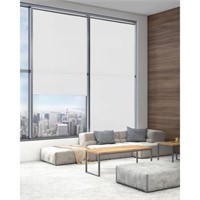 C903 White Vinyl 71 in.W x 72 in.L Roller Shade