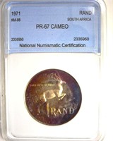 1971 Rand NNC PR67 CAM South Africa