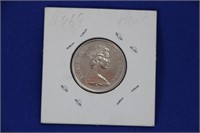 Quarter 1969 Elizabeth II "from set" Coin