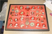 Lot of Chairman Mao Pins