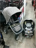 Chicco Bravo Stroller and Car Seat Set $380 Retail