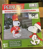 Nutcracker Snoopy Dog Outdoor Inflatable