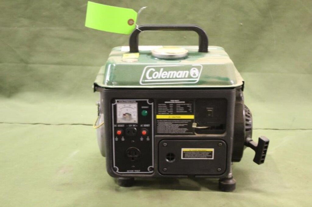 Coleman 1000 Watt Generator, Starts & Runs