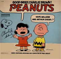 Peanuts Good Grief, Charlie Brown! signed soundtra