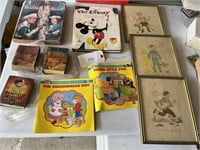 OLD DICK TRACY BOOKS, PICTURES, COLOR BOOK