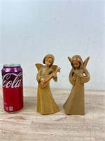 Hand carved wooden figures