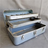 Fishing Tackle Box - Vintage Steel