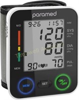 PARAMED Automatic Wrist Blood Pressure Monitor