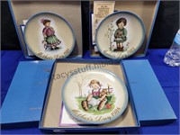 Berta Hummel Mothers Day Plates 81/83/84