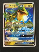 Rayquaza GX Hologram Pokémon Card