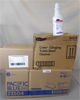 Crew Clinging Toilet Bowl Cleaner & More