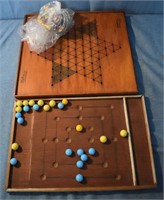 Marble Game w/ Wooden Board