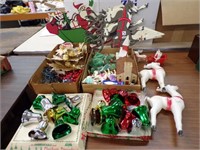Early Christmas lot - ornaments,