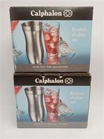 2- Calphalin Boston Shaker Sets