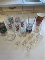 Specialty glasses - King King, ET, Santa, Apollo,