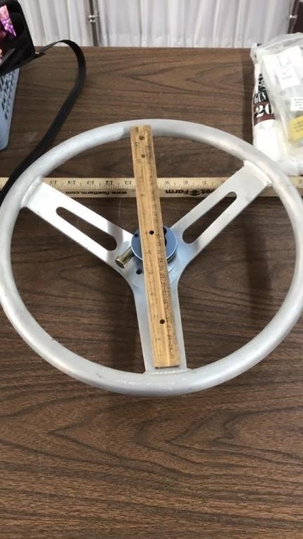 Aluminum Steering Wheel & attachment